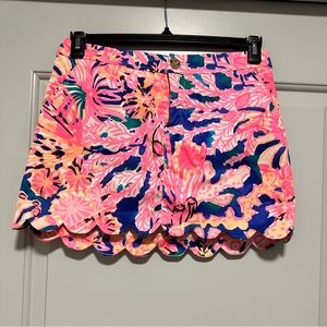 Lilly Pulitzer Colette Scalloped skirt skort